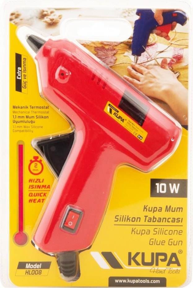 Kupa Sıcak Mum Silikon Tabancası 10 Watt