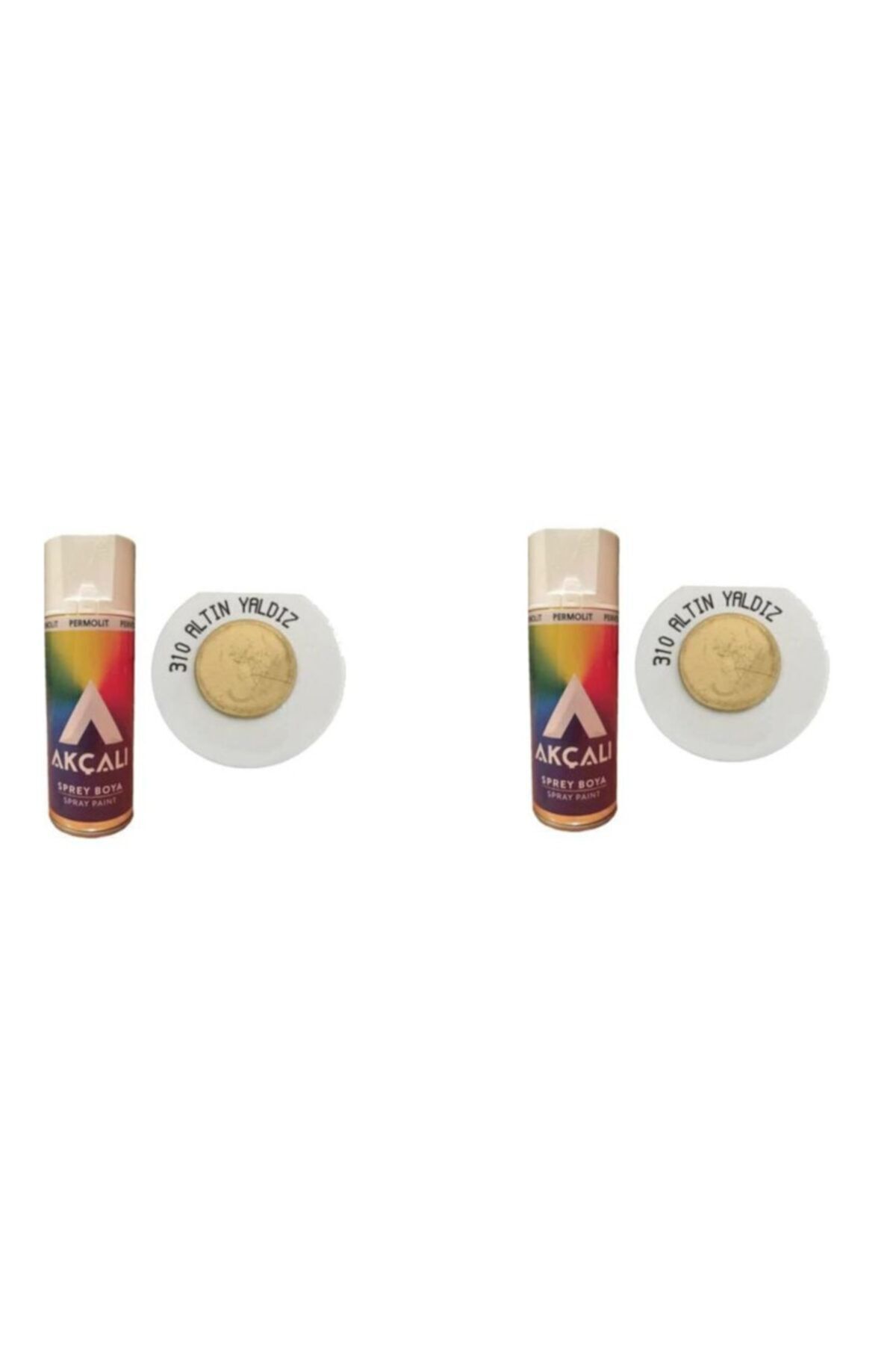 Altın Yaldız Gold Sprey Boya 2`li 400 ml 0043