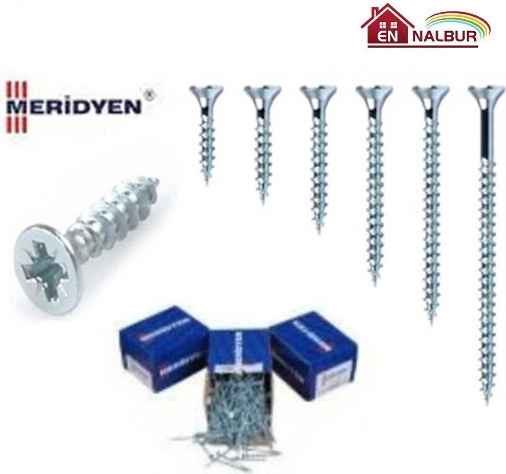 Meridyen Sunta Vidası 6X200 (5 Adet)