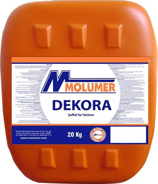 Dekora Şeffaf Su Yalıtımı 20 kg