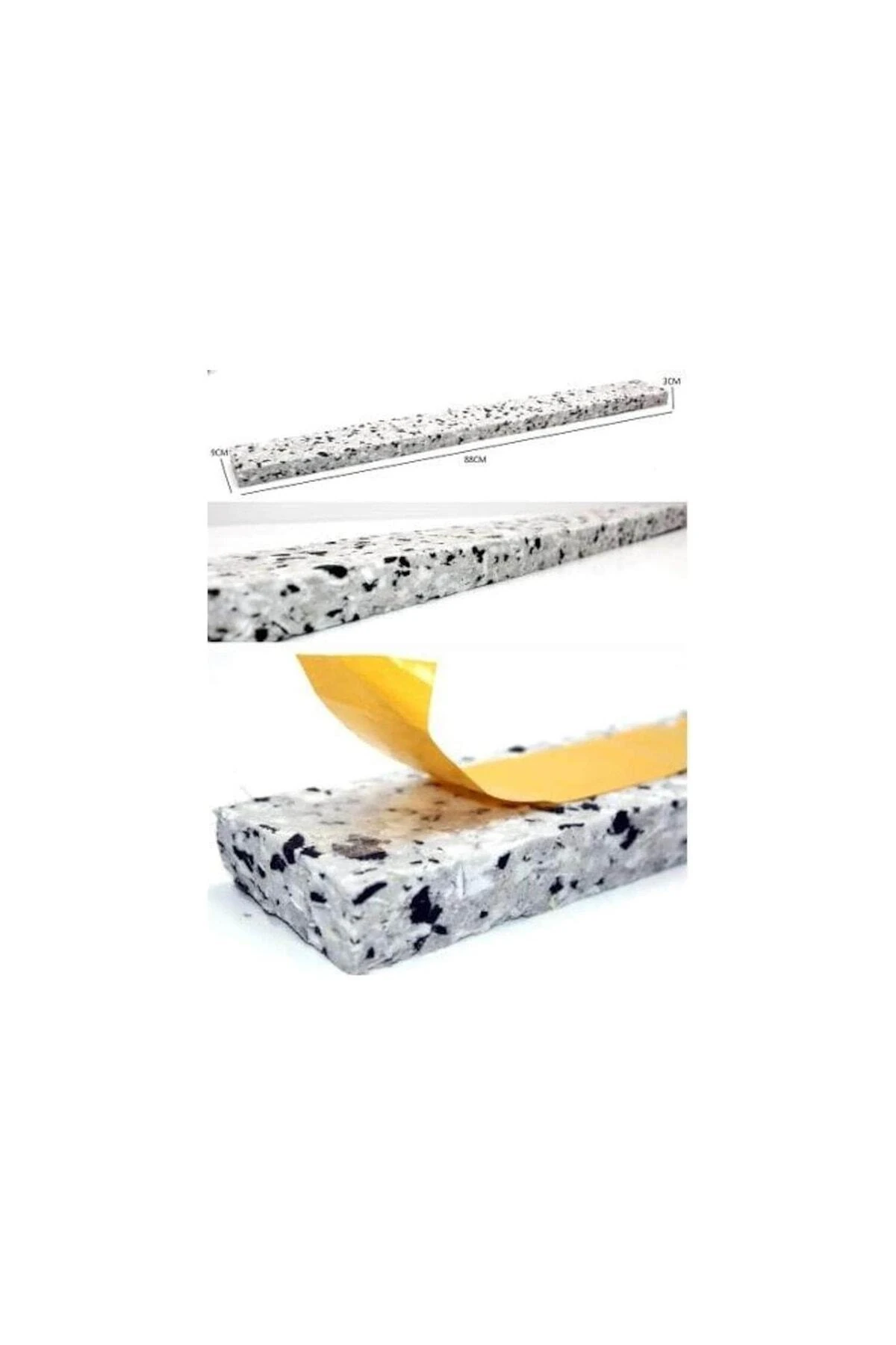 5 Adet Kapı Altı Izolasyon Süngeri Soğuk Kesici Toz Rüzgar Önleyici Isı Yalıtımı Sağlayan Sünger