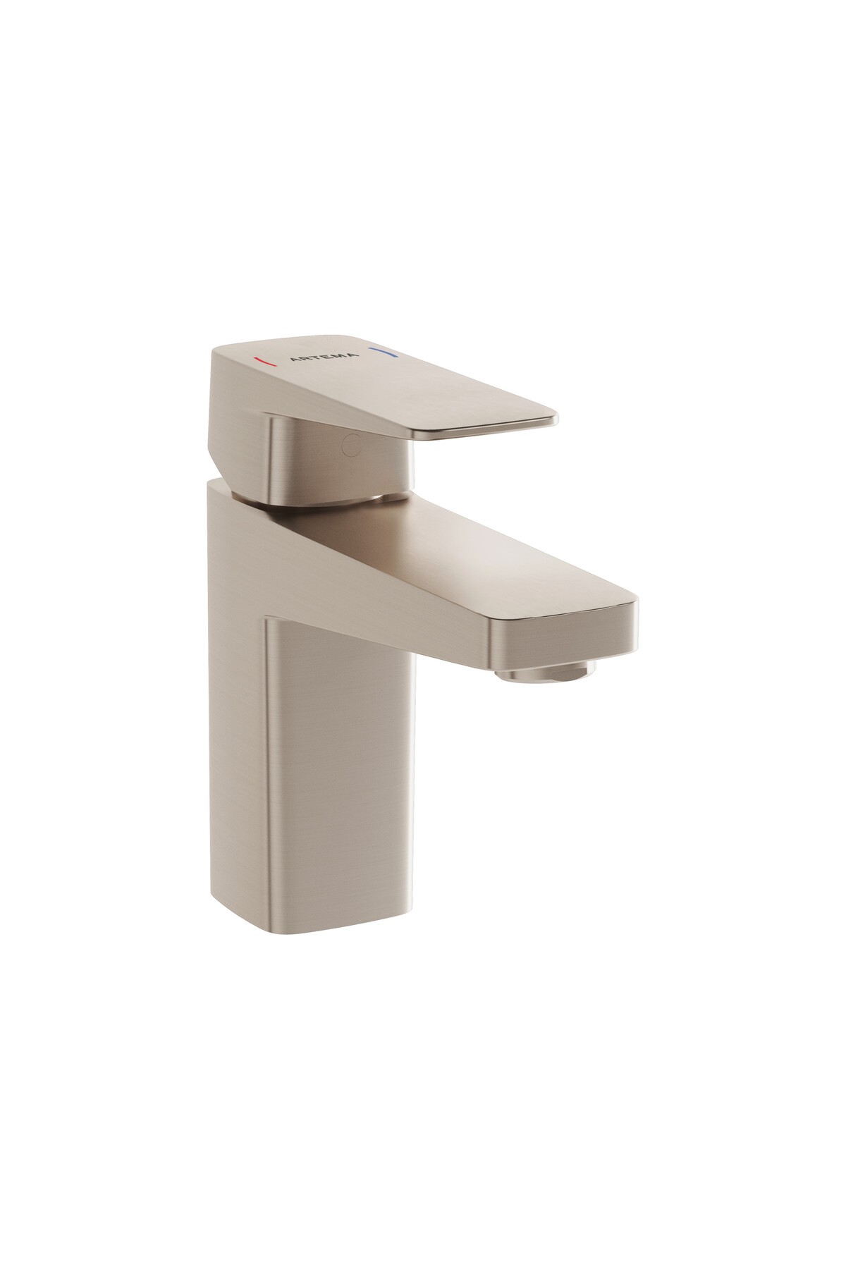 Root Square A4273234enr Blueco Lavabo Bataryası, Fırçalı Nikel