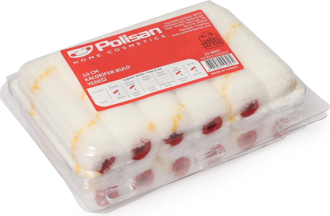 Kalorifer Rulosu Yedeği Paket 10 Cm