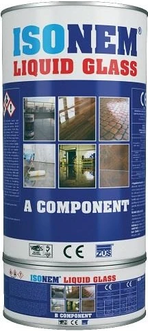 Isonem Liquid Glass Şeffaf Parlak Su Izolasyonu 2 kg