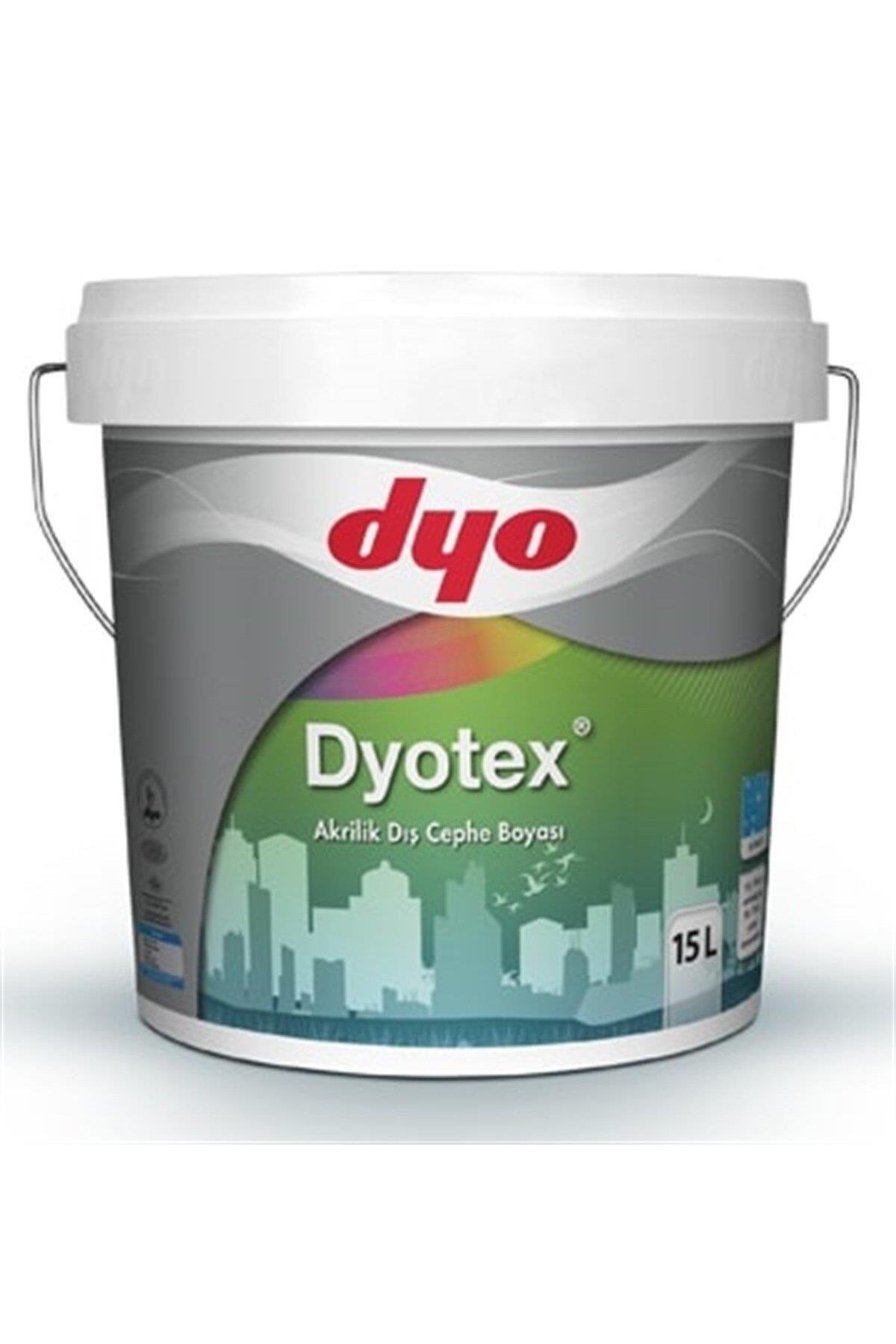 DYOTEX AKRİLİK DIŞ CEPHE BOYASI BEYAZ 15 LT