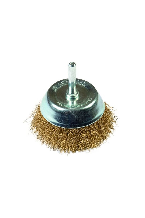PASLANMAZ PİMLİ ÇANAK FIRÇA 75mm