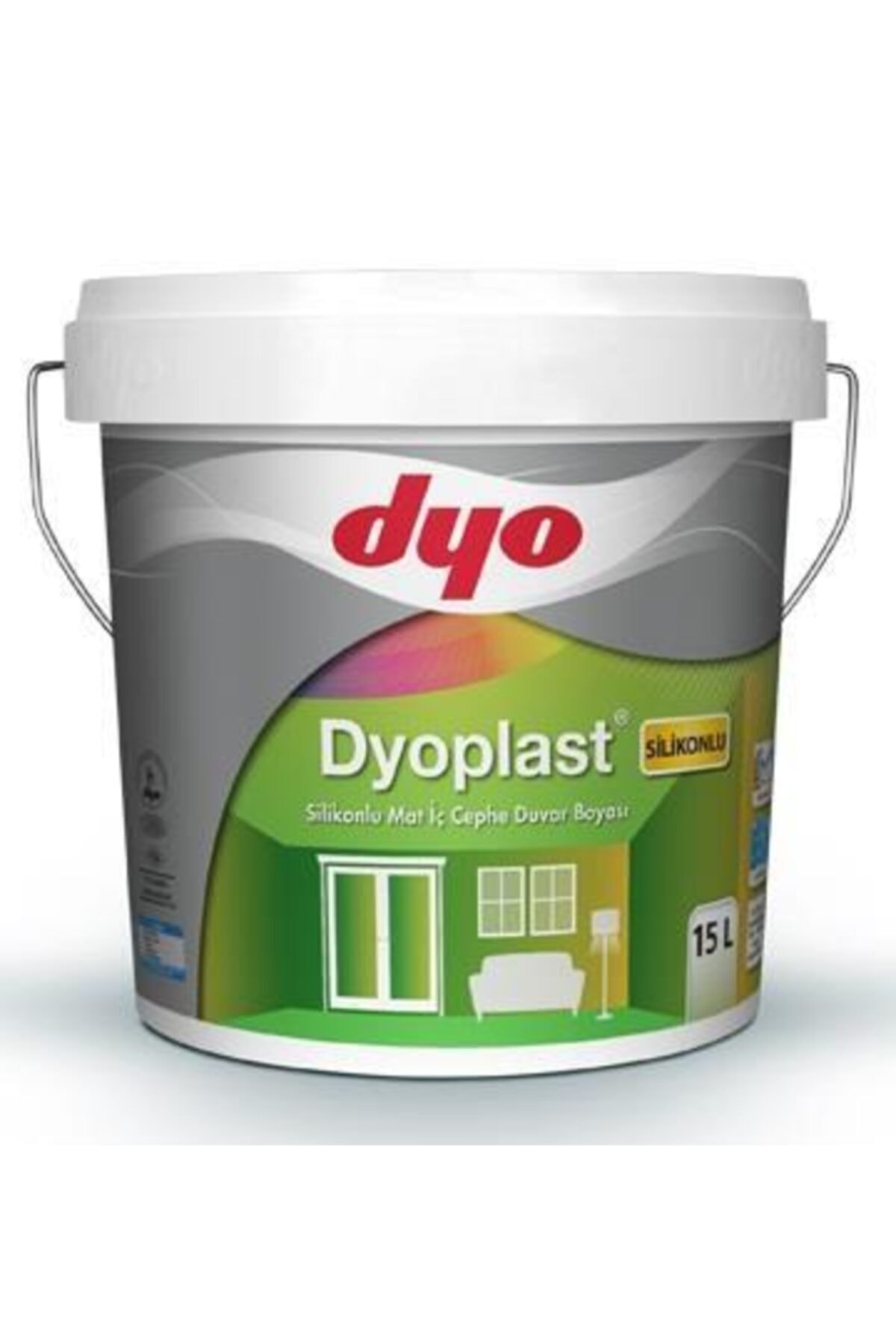 DYO Plast Silikonlu Iç Cephe Boyası 7.5 Lt