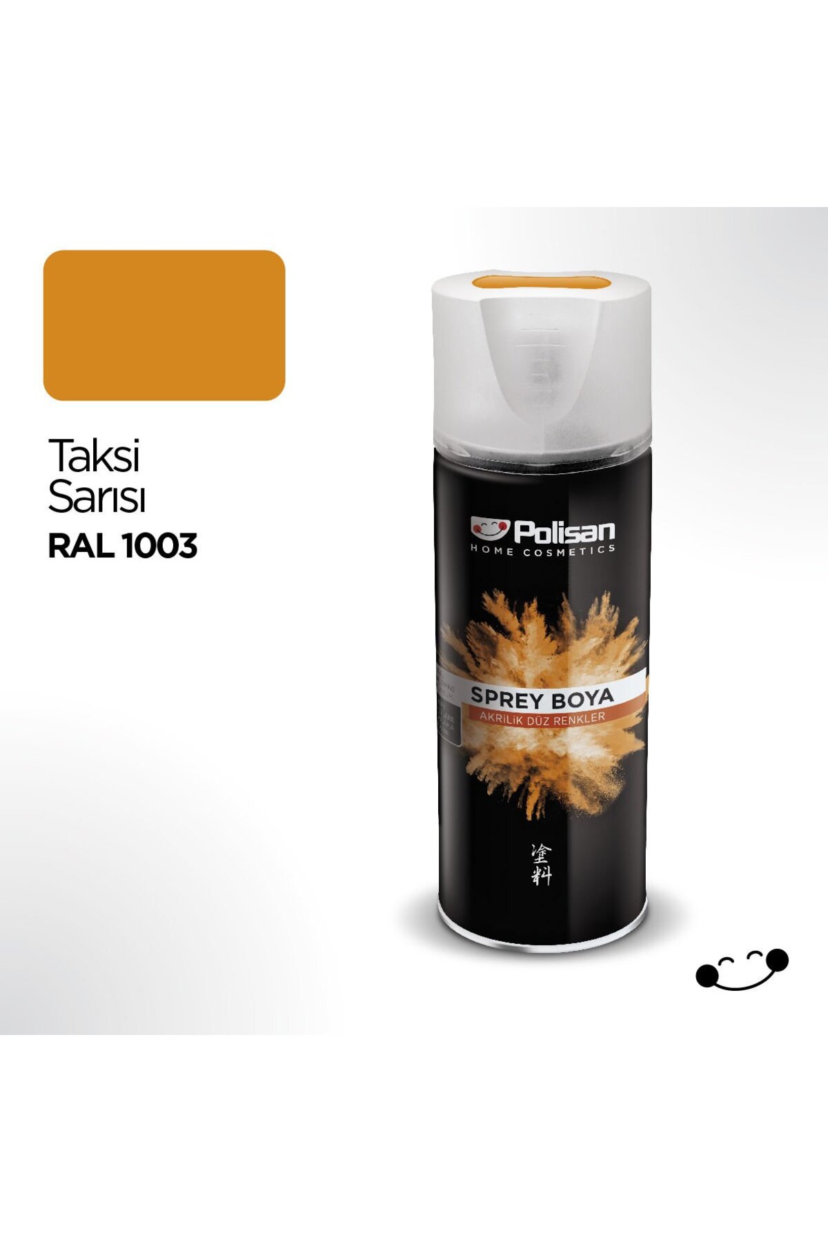 Taksi Sarısı Sprey Boya 400 ml (6 Adet )