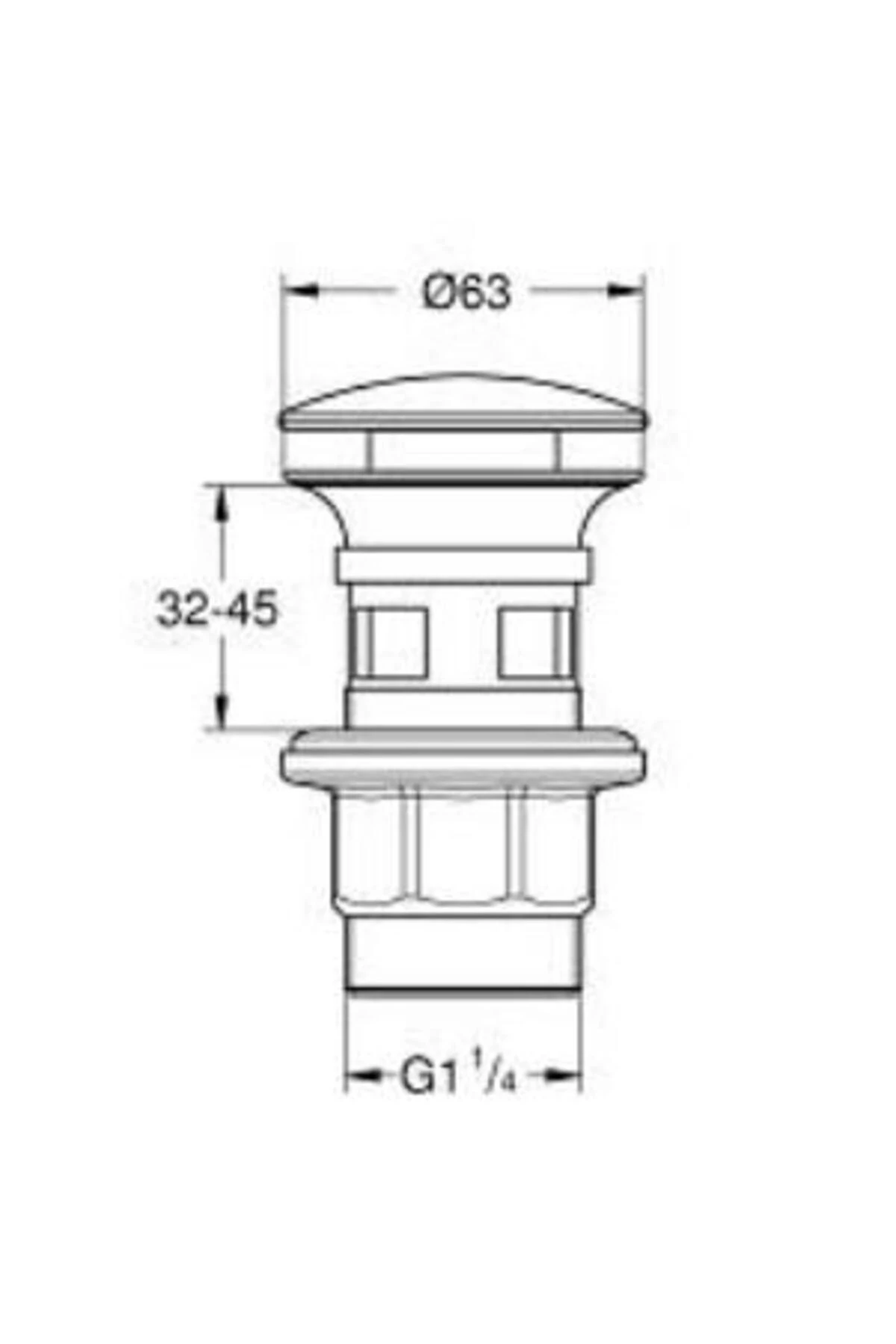 Bas-aç Sifon Tapa Takımı - 1024642430