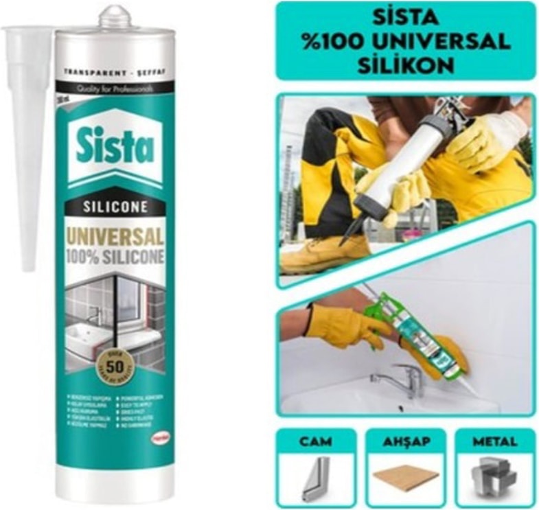 Silikon Şeffaf 280 Ml.