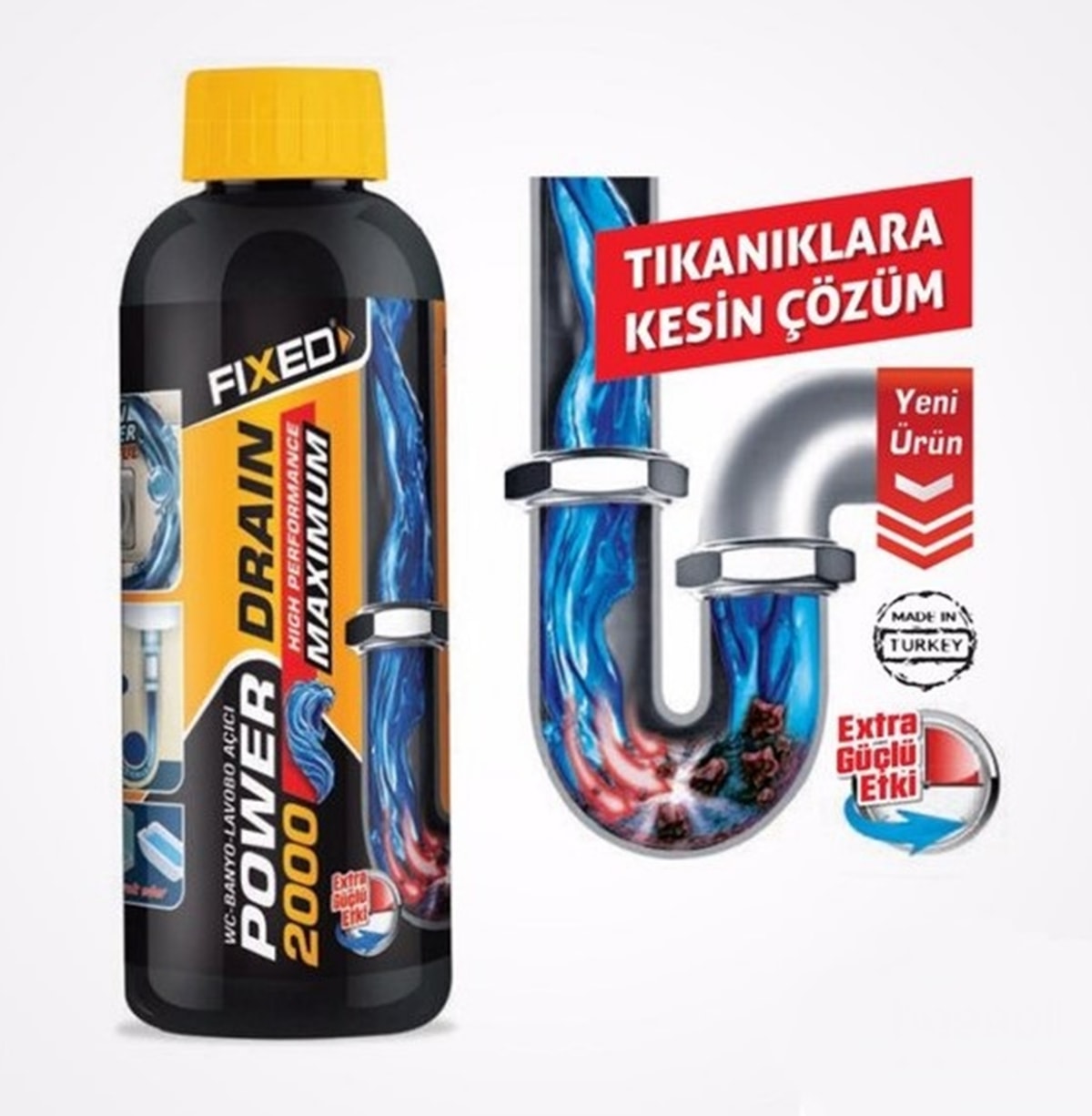 SGS Wc-Banyo Lavabo Açıcı 2000 gr