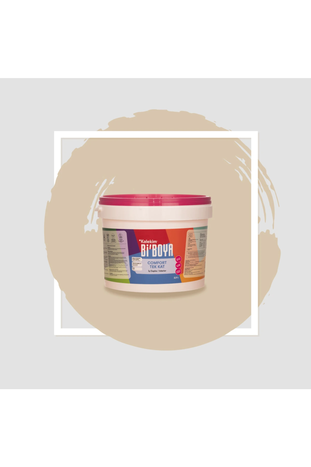 Tek Katta Örten Boya 2.5 Lt Muskat