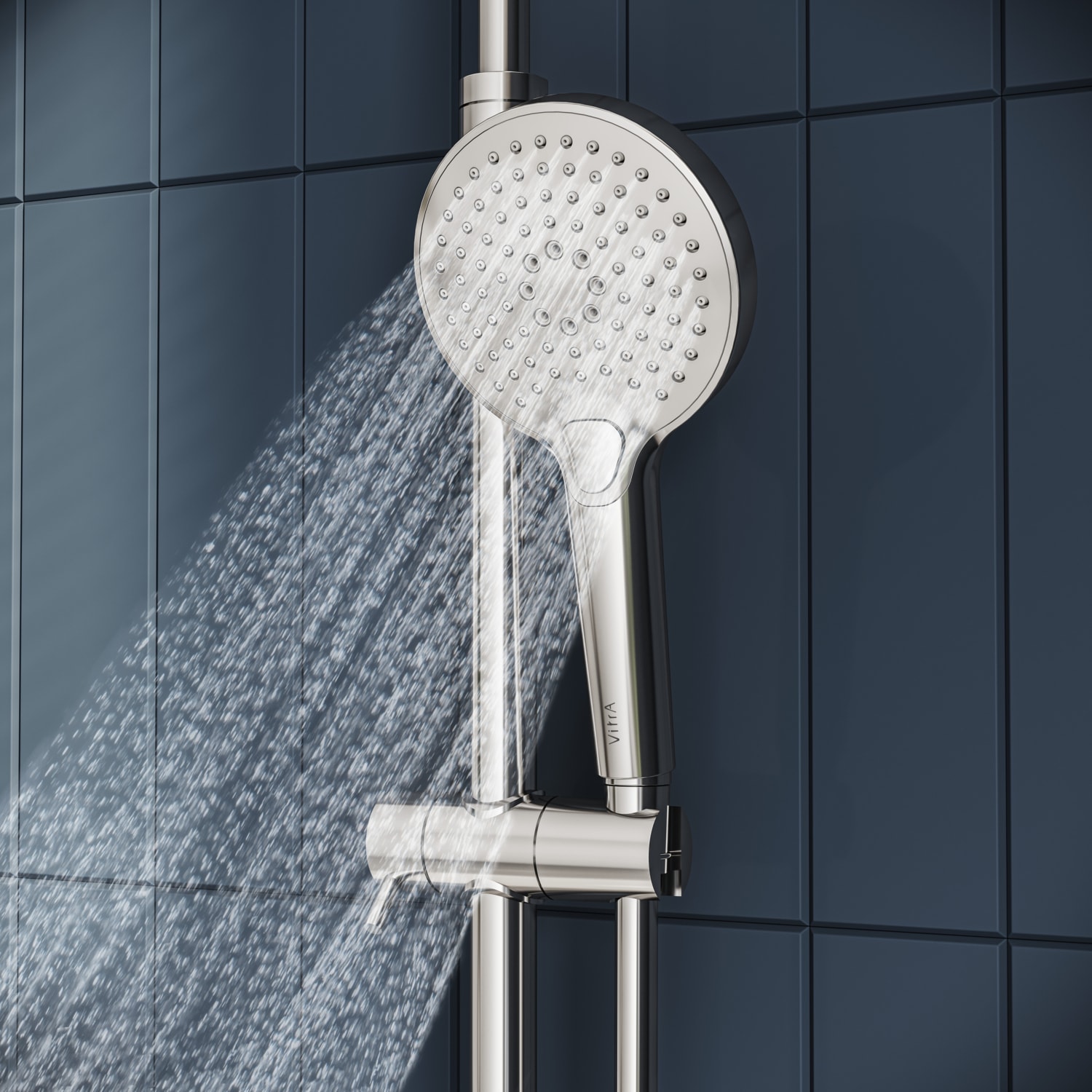 AquaHeat Bliss 240 A47205 2F Termostatik Duş Sistemi, Krom