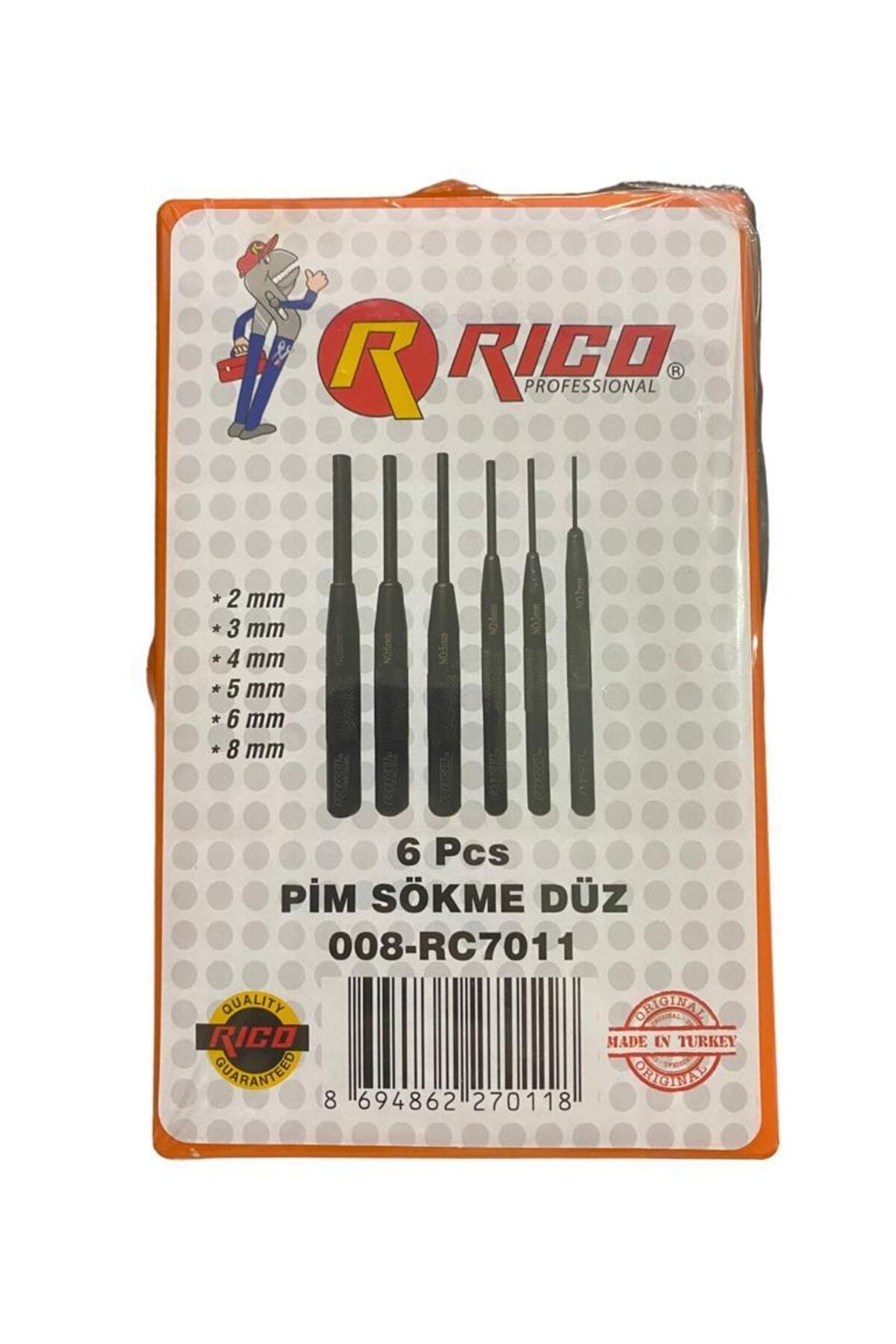 6 Parça Pim Sökme Seti Düz