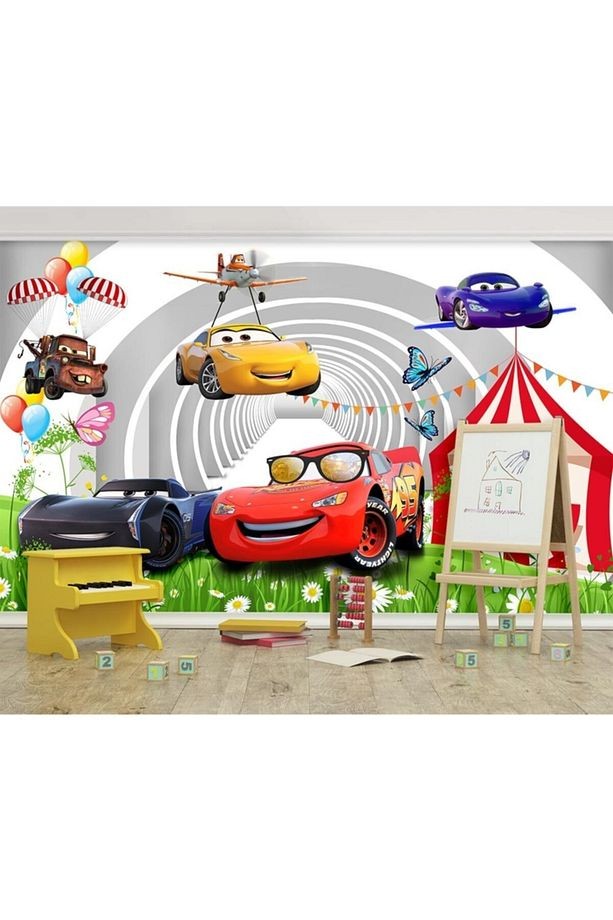 Şimşek Mcqueen Duvar Kağıdı 9