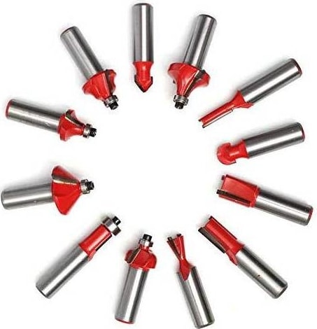 BOSCH Özel Alışımlı Titanium Freze Uç Seti 12 Parça 6 mm
