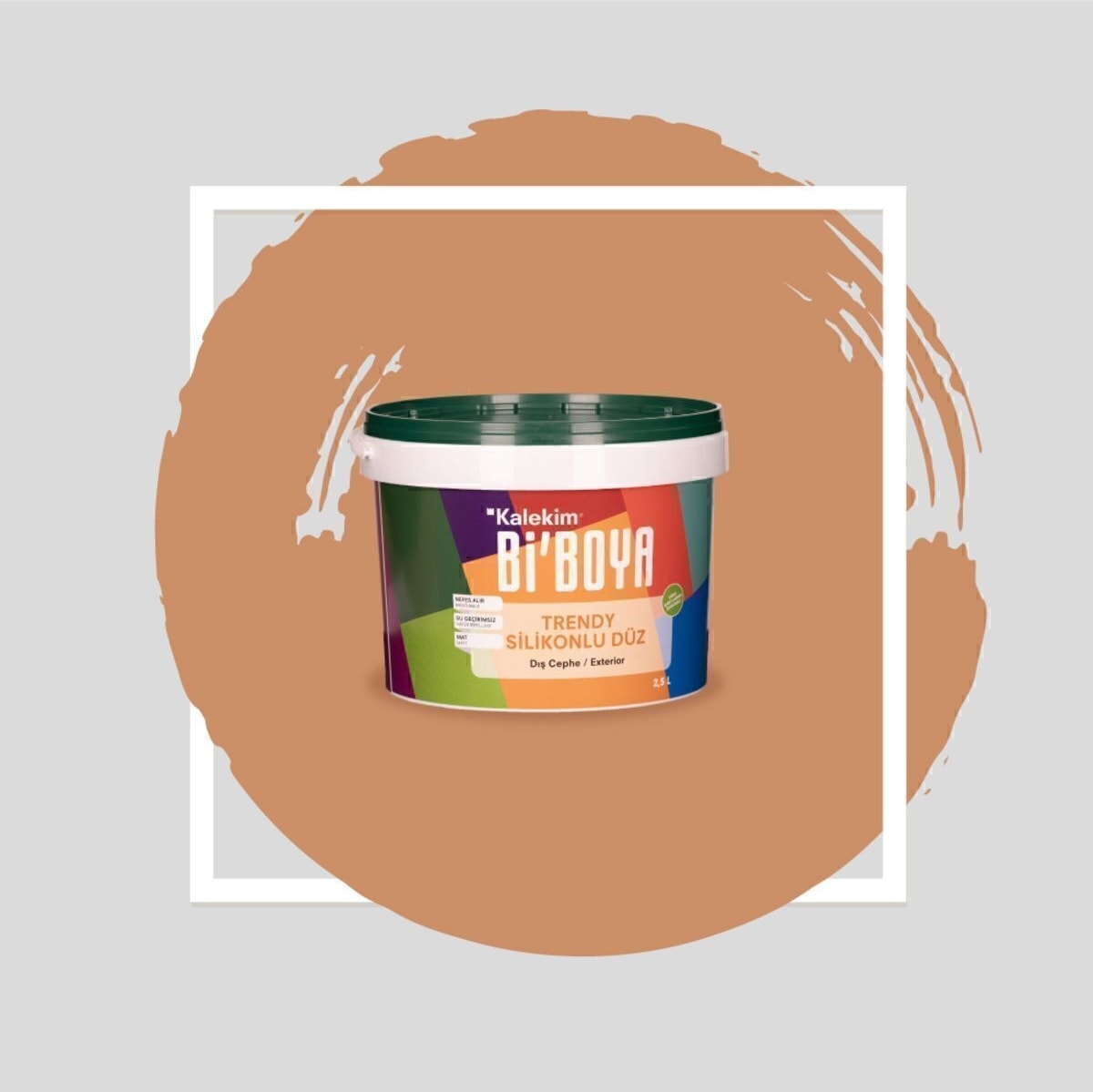 Silikonlu Dış Cephe Boyası 2.5 Lt 4115