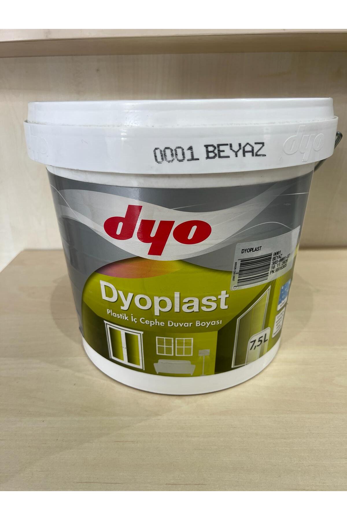plast iç cephe boyası 7,5 lt beyaz