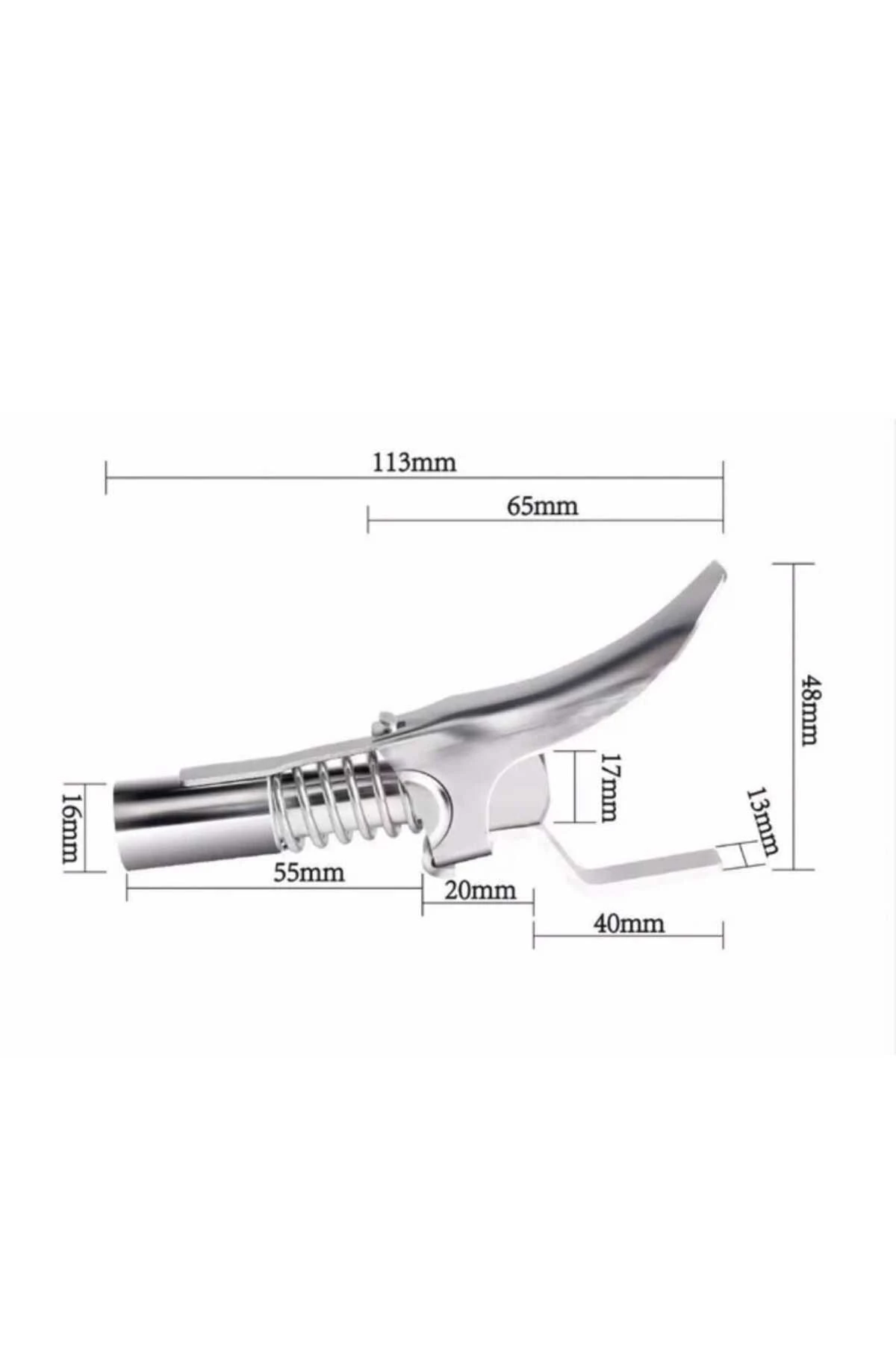 Mandallı Gres Pompası Ucu
