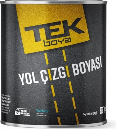 Tek Yol Çizgi Boyası Gln 1,75L=3KG Beyaz Renk