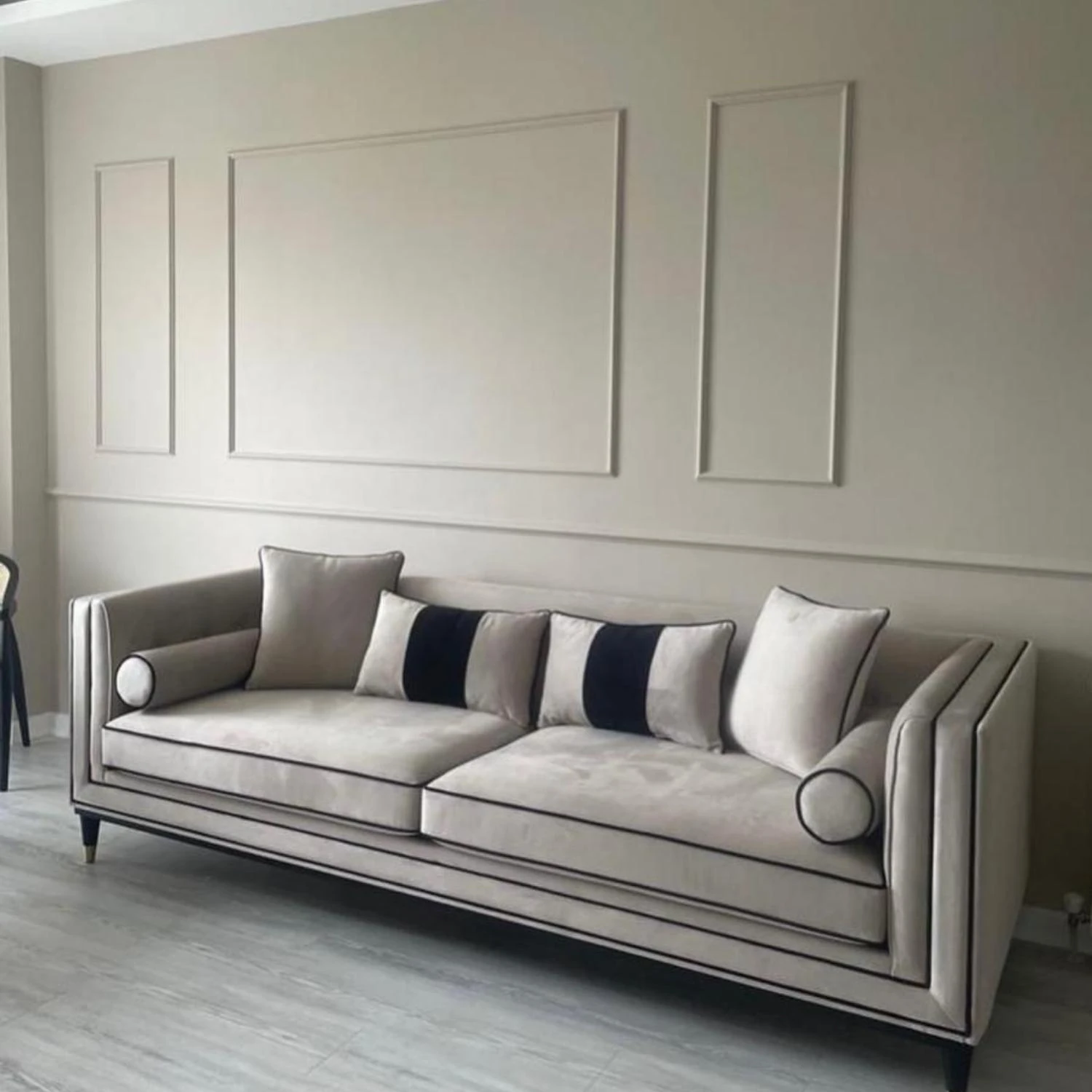 Sade Tasarım Boyanabilir Çıta Hazır Kesim (ANKA128)