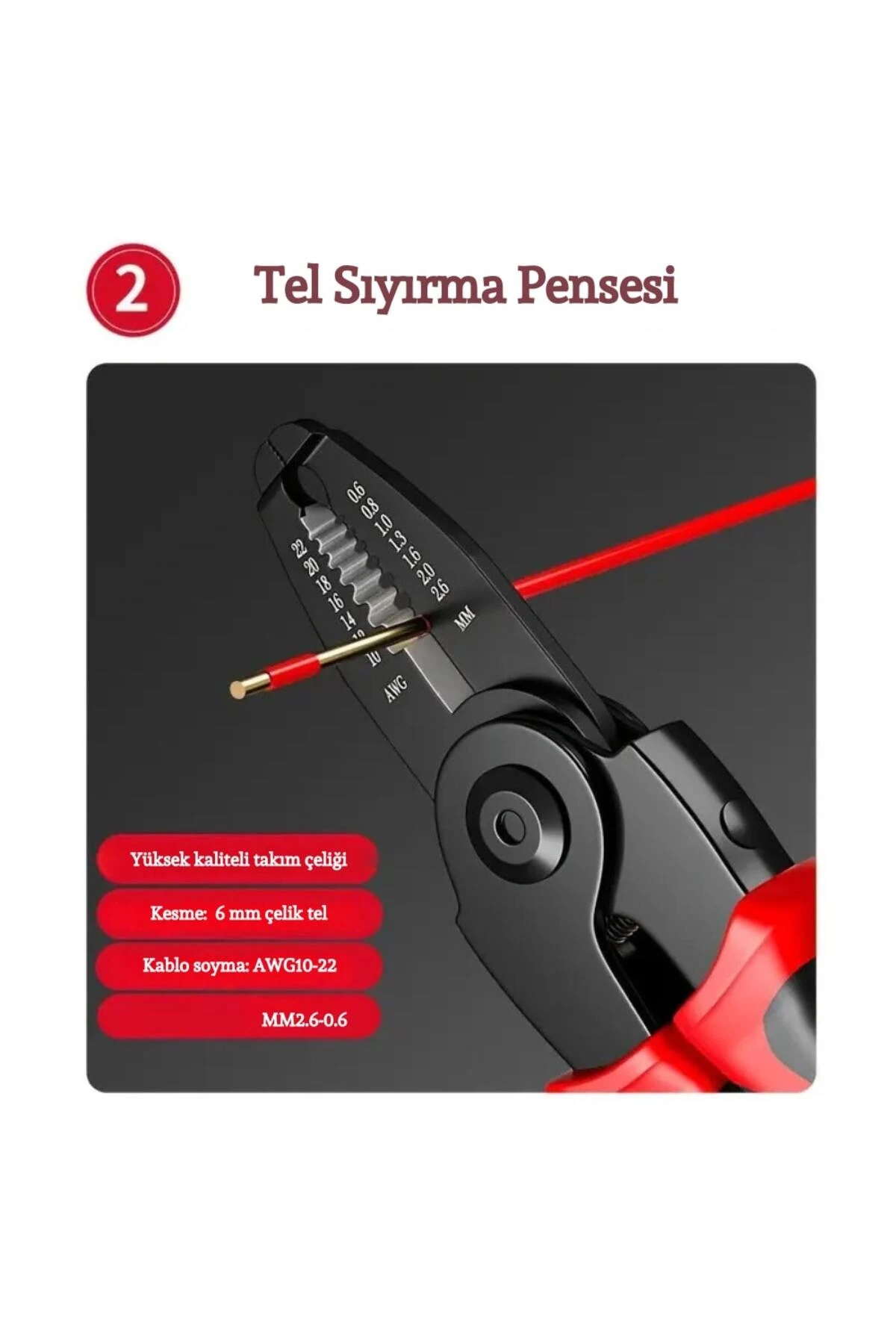 5 Başlıklı Profesyonel Pense Seti – Çok Amaçlı & Dayanıklı