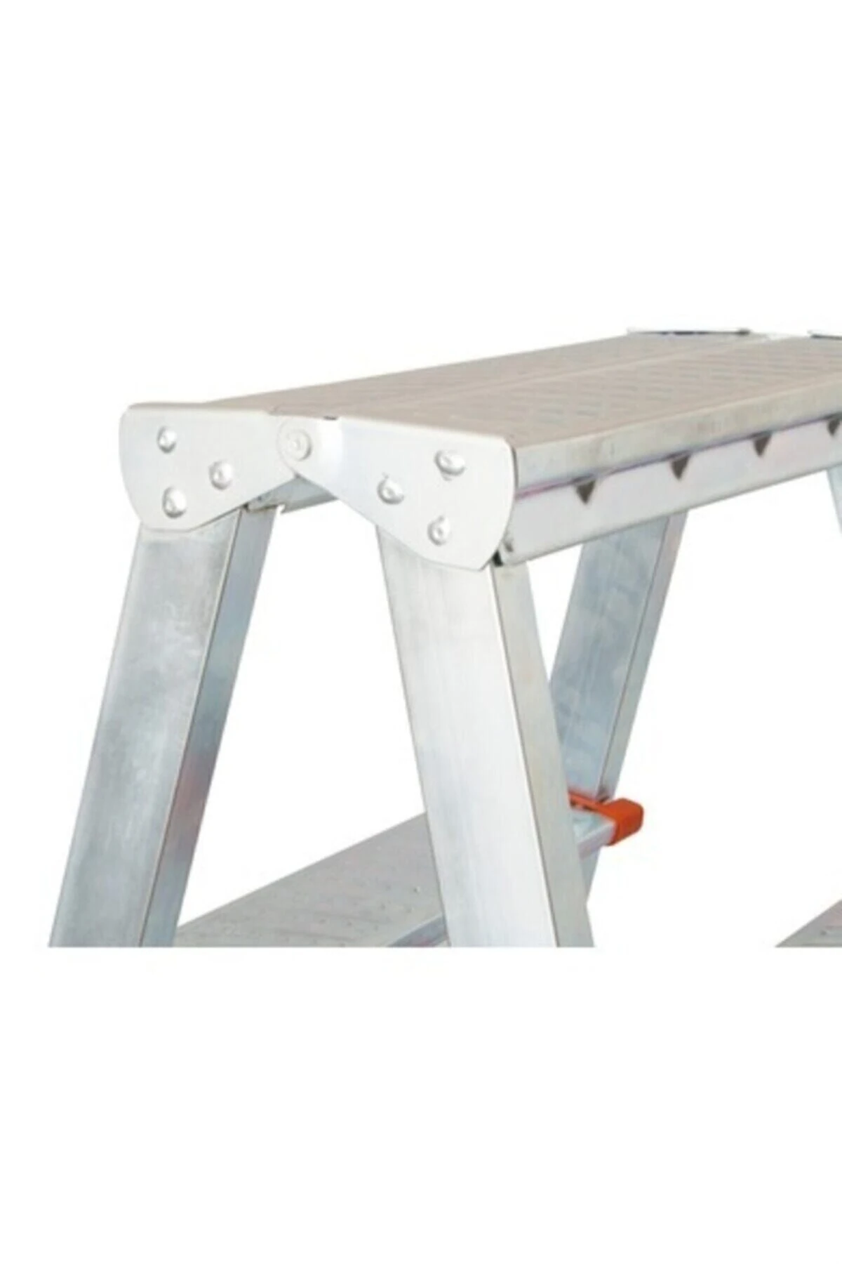 Yakut Serisi 4 4 Basamaklı Çift Çıkışlı Galvanizli Profil Merdiven (EV, BAHÇE, IŞYERİ IÇİN UYGUN)