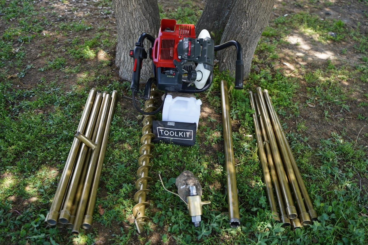 Benzinli Karot Makinesi Set