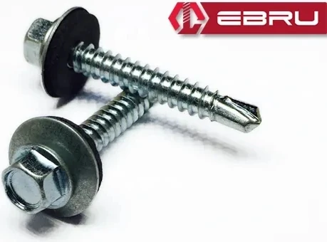 Matkap Uçlu Çatı Trapez Vidası 5,5X60 - 20 Adet