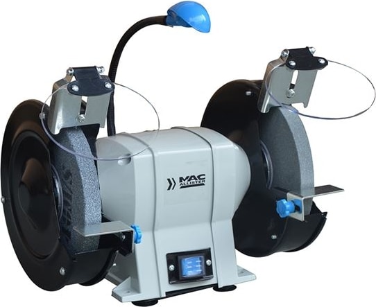 400 Watt 200 mm Lambalı Çark Taş Motoru Saçaklı Fırça Hediyeli
