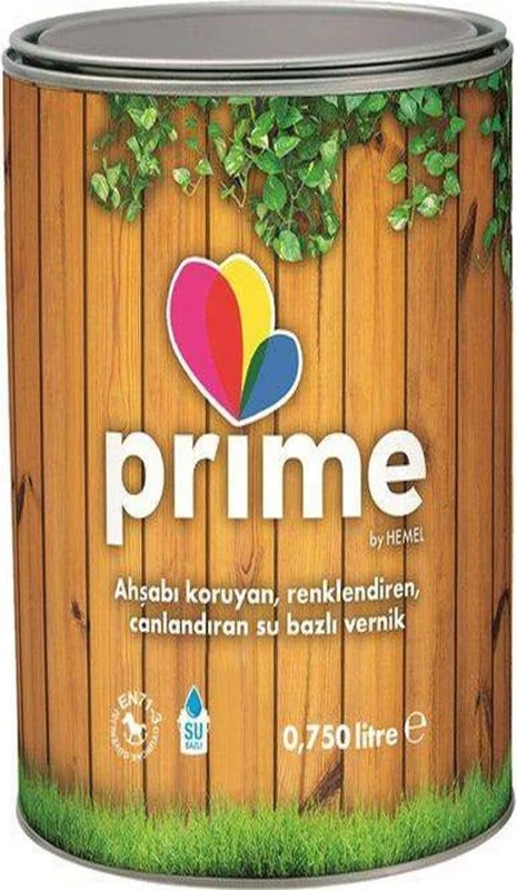 Prime Su Bazlı Vernik Beyaz 0,75 Litre