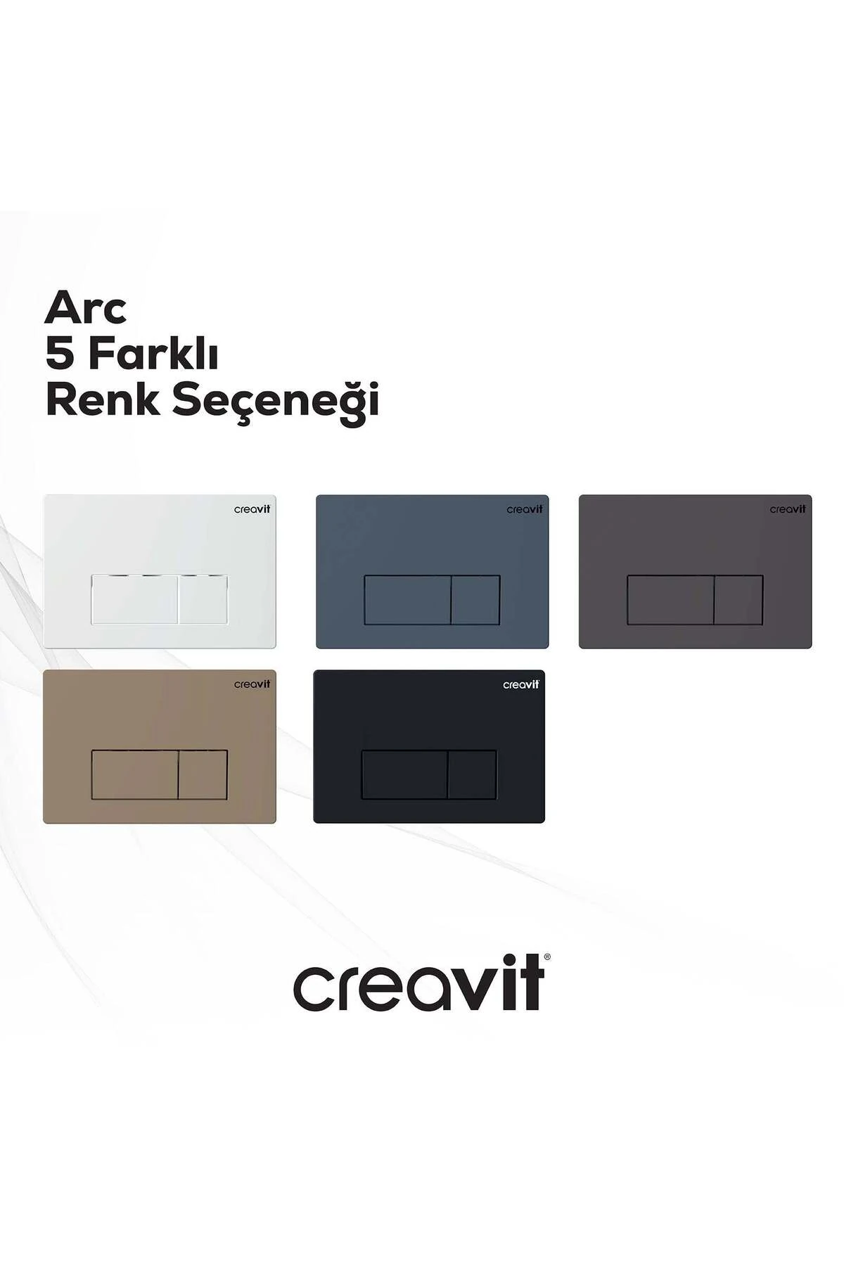 Arc Parlak Krom Kaplama Kumanda Paneli