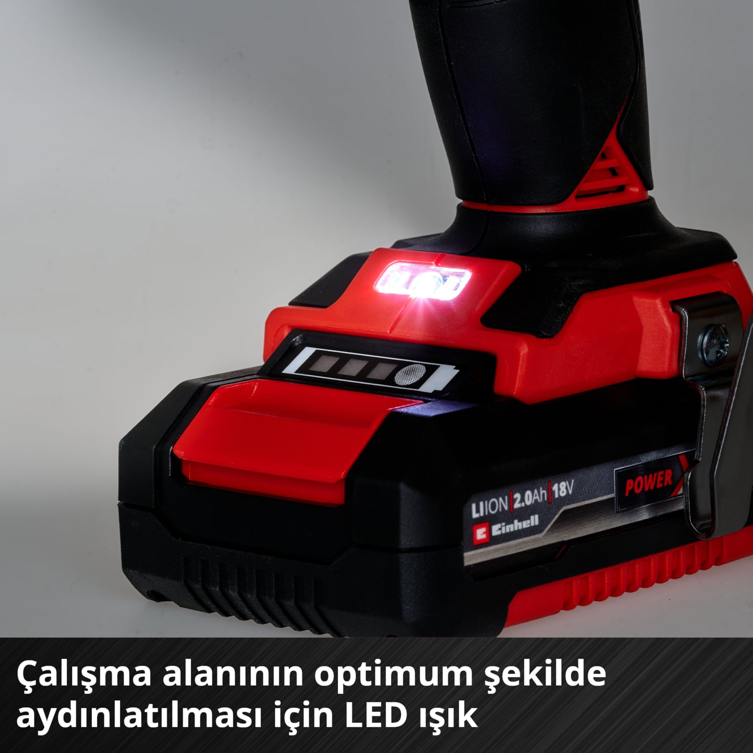 EİNHELL Professional Akülü Darbeli Vidalama TP-CD 18/50 Li-i BL Solo Power X-Change (18V, Kömürsüz, 50 Nm, Darbeli Vidalama Fonksiyonu, 2 Vites, 13 mm Mandren, akü dahil değildir) - 4513942