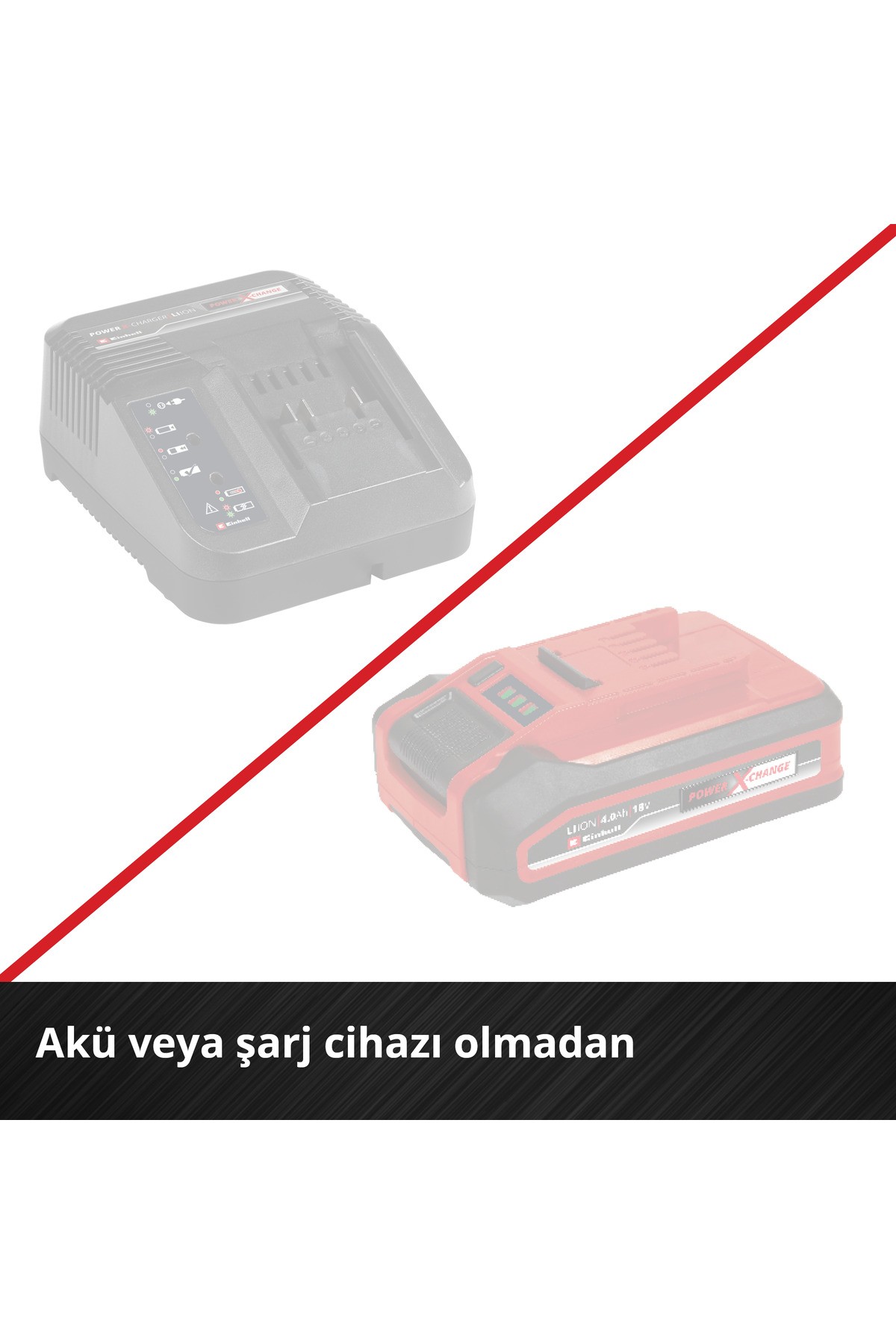 GE-LM 36/4in1 Li-Solo, Akülü Çok Fonksiyonlu Budama - 3410901