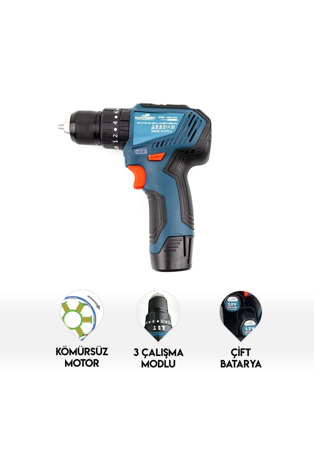 Akülü Vidalama BSD12