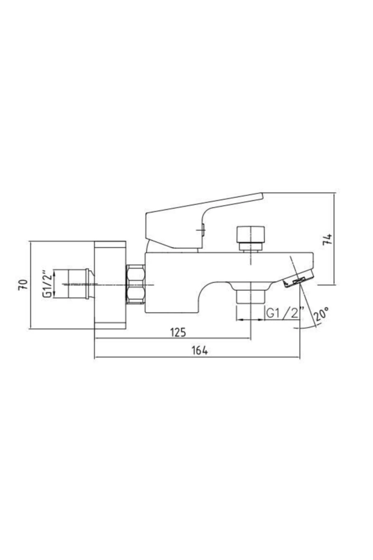 Tiera Banyo Bataryası 469+tiera Kolonlu Tepe Duş Seti 012 2li Set