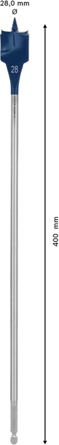 BOSCH 28X400 mm Expert Yaprak Matkap Ucu 2608900352