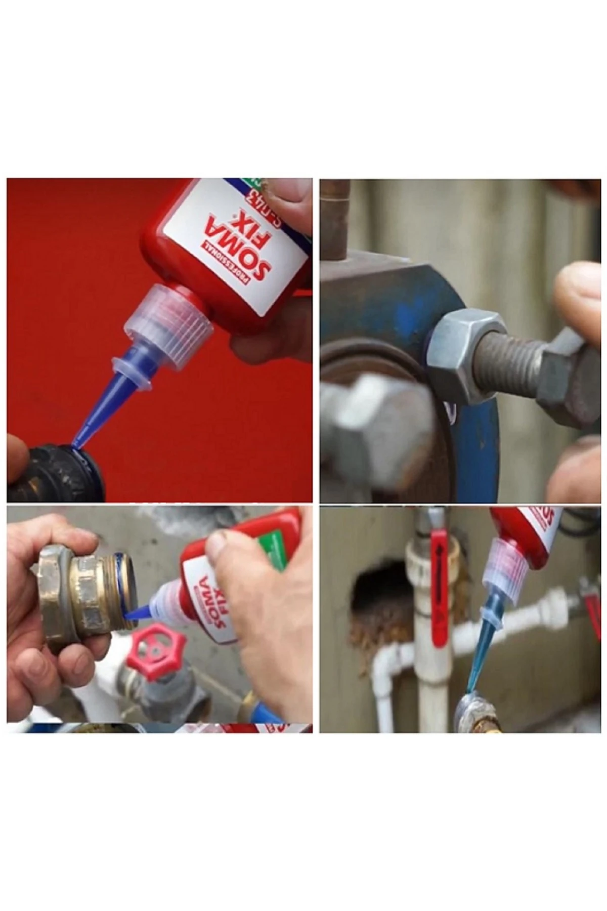 50 ml  Civata Vida Diş Sabitleyici Yüksek Mukavemetli S070