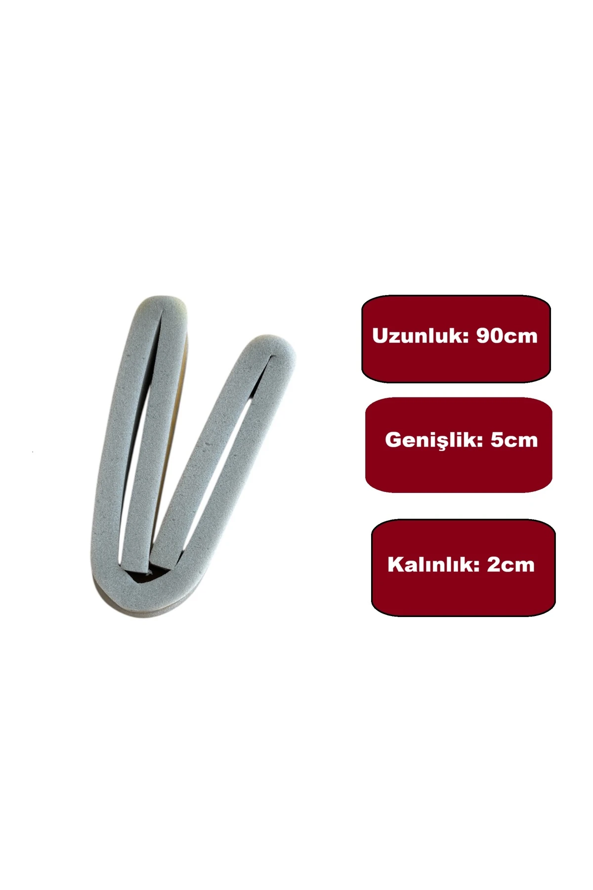 5 Adet Yapışkanlı Kapı Altı Süngeri Bant Isı Izolasyon Yalıtım Bandı