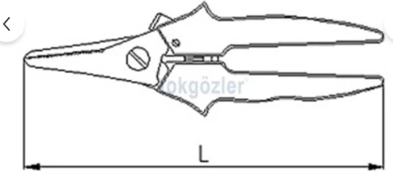 6740270190 Kombine Çok Amaçlı Makas 190mm