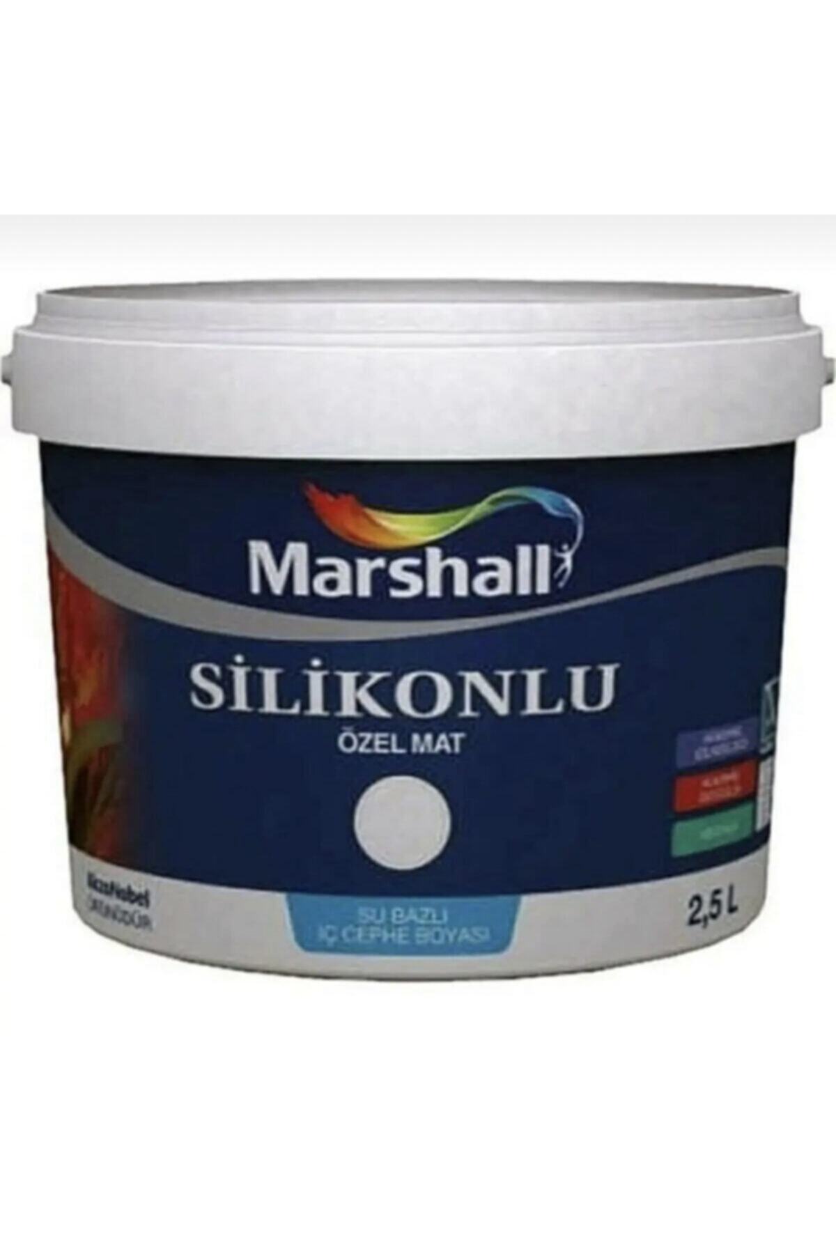 Silikonlu Özel Mat Beyaz Tam Silinebilir 2.5 Lt