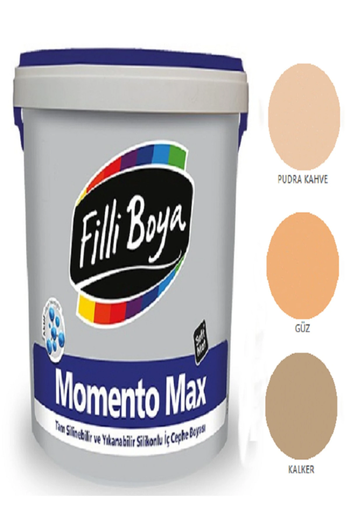 Filli Momento Max Tam Silinebilir Yıkanabilir Silikonlu Mat Boya 15lt (güz)