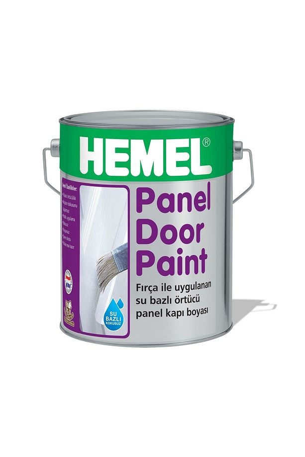 Su Bazlı Panel Kapı Boyası Polar White 0,75 Lt