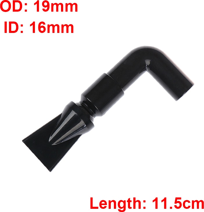 Od 19 mm Ördek Gagası L Stili Akvaryum 360° Ayarlamalı Nozul Su Çıkış Borusu Duckbill Dönüş Borusu Tesisat Fittingsi Filtre Pompa Su Akışı Çıkışı (Yurt Dışından)
