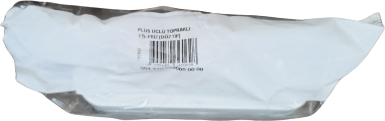 Topraklı Üçlü Düz Tip Fiş Priz