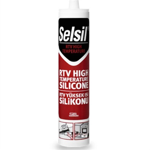 Rtv Yüksek Isı Silikon 310 Ml