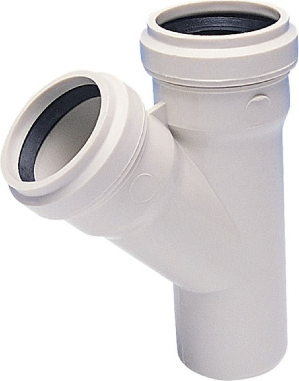 75X50 3,2 Pvc-U Tek Çatal 45°