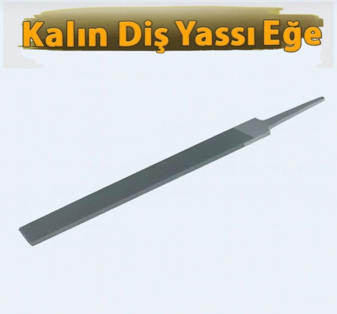 Kalın Diş Yassı Eğe 12 mm