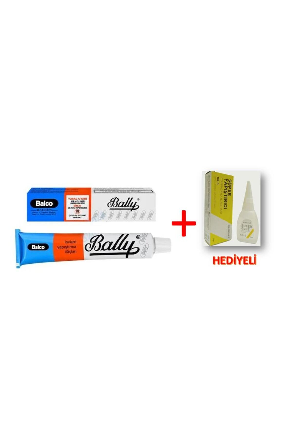 BALCO SÜPER K.TÜP 50 GR. 5 ADET + YAPIŞTIRICI HEDİYELİ
