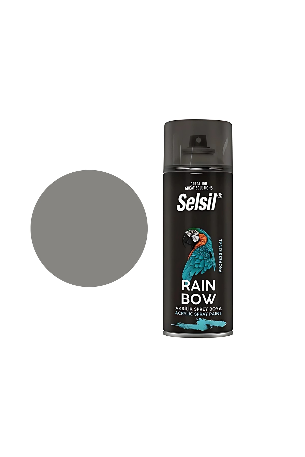 SELSİL SPREY BOYA GRİ ALÜMİNYUM 400 ML